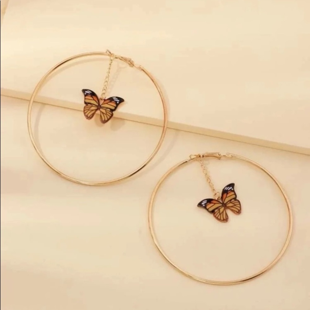 Hoop earrings